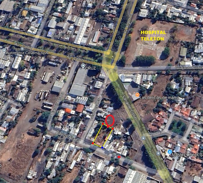 OPORTUNIDAD DE TERRENO EN VENTA DE 800 m2 EN CALLE BARROS ARANA, CHILLAN