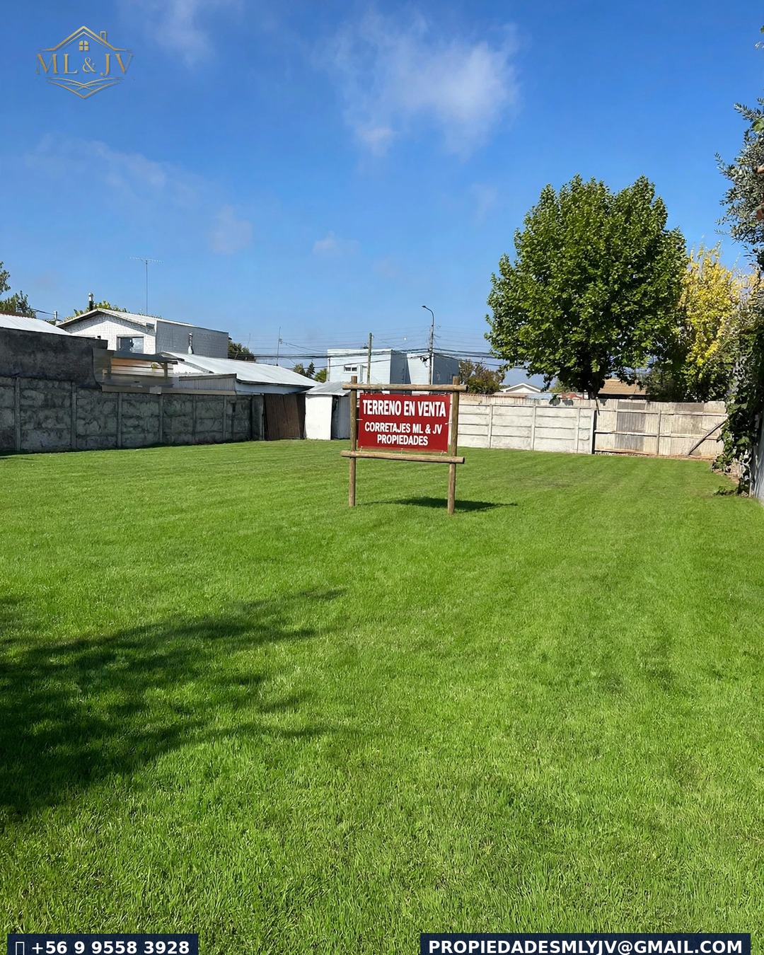TERRENO EN VENTA DE 800 m2 EN CALLE BARROS ARANA, CHILLAN